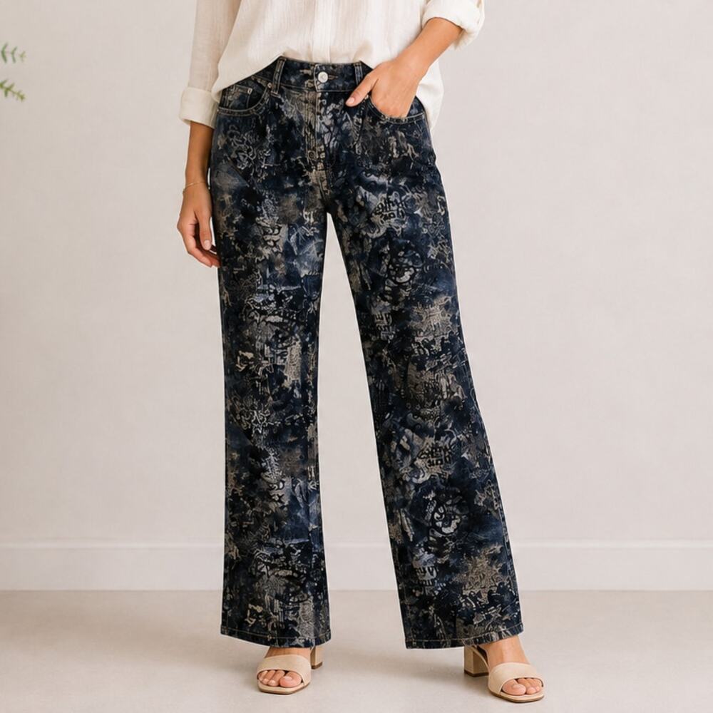 Fibers Barbara Lesser Pants Women's Size 10 Vintage USA Pockets Business Casual